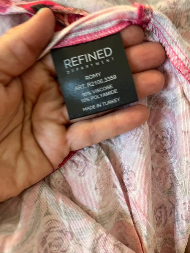 Vestido Refined - Rosa - Largo