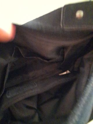 Borsetta nera in suede