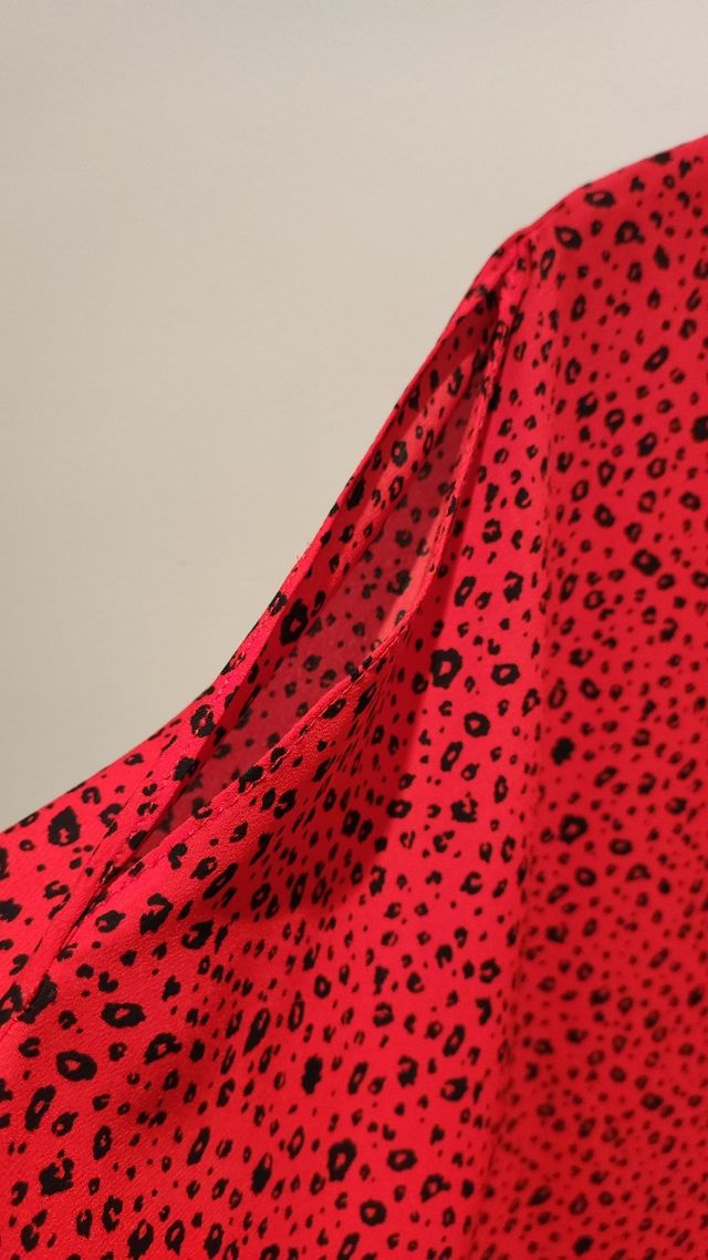 Blusa Elogy con estampado animal print