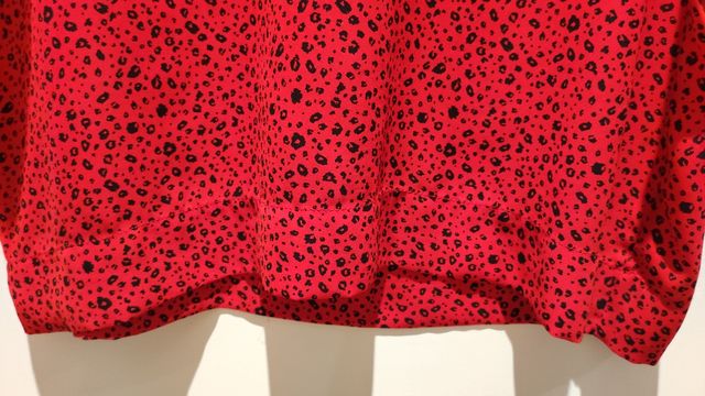 Blusa Elogy con estampado animal print