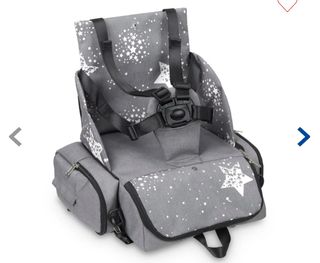 Trona viaje bebé - mochila estrellas