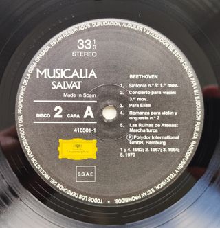 LP vinilo Musicalia Vol 2 : Beethoven