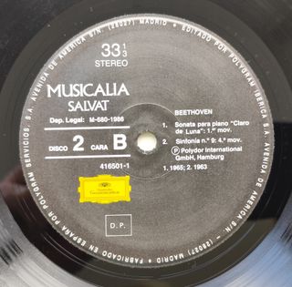 LP vinilo Musicalia Vol 2 : Beethoven