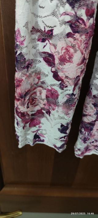 Blusa pizzo floreale Janina tg.44
