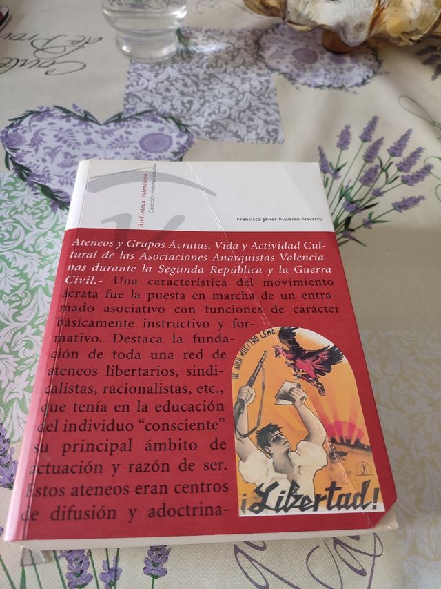 Libro "Ateneos y grupos ácratas"