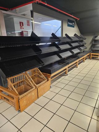 Estanterías panadería - 9,3m