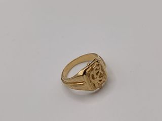 Anillo Sello Oro 18k - 12,42gr