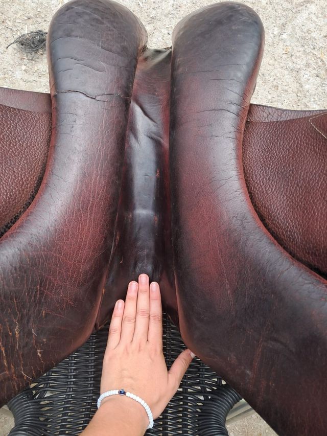 Silla montar inglesa clásica