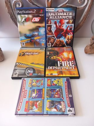 Juegos PS2 y pc 5 juegos