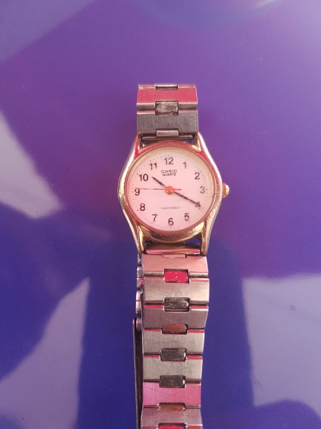 Orologio in oro da donna Casio Vintage