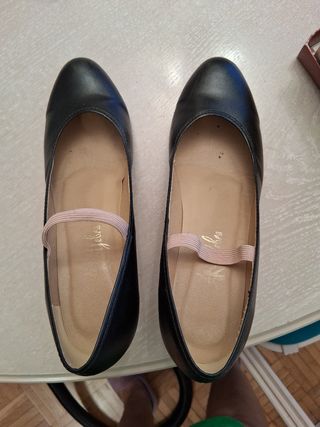 Zapatos Baile Flamenco - Negro - Talla 41
