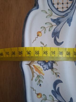 Plato cerámica Alcora antiguo