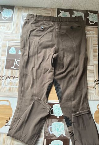 Pantalones Equitación 140 - Marrón