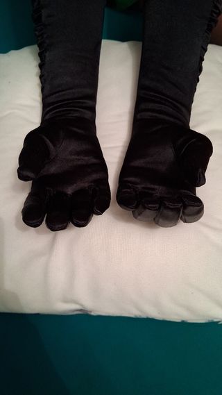 Guantes largos negros - Elegante