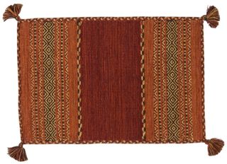 140x70 CM KILIM Lavabile In LAVATRICE Colore Rosso