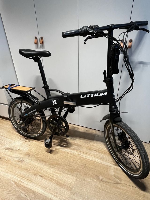Bicicleta eléctrica plegable Littium