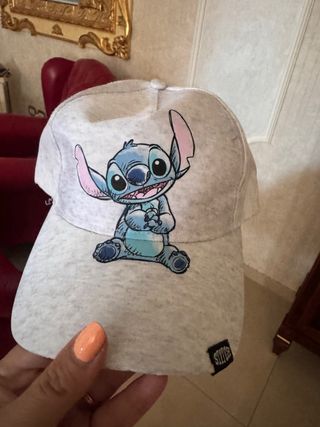 Cappello Stitch Disney grigio