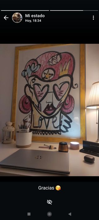 Cuadro Petita Lechatrose - Arte Original