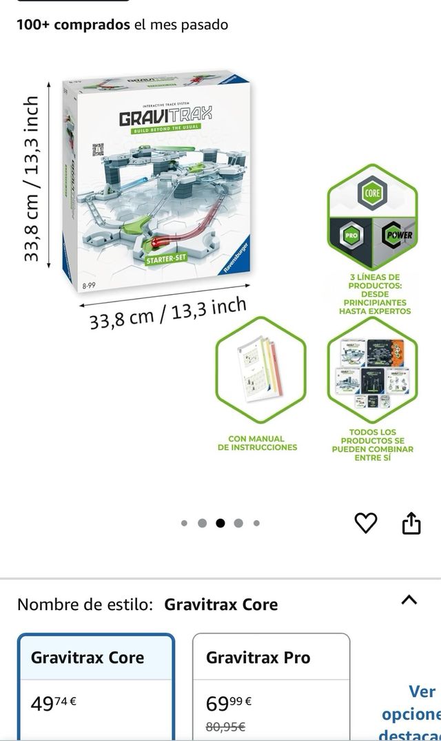 Gravitrax: Set iniziale, ascensore e navetta