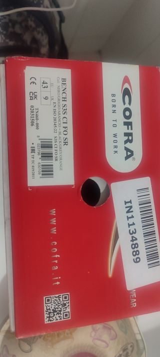 Botas seguridad COFRA 43