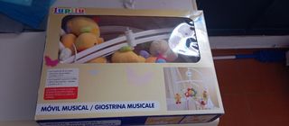 Móvil musical Bebé Lupilu