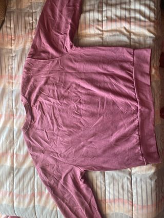 Sudadera Lefties morada - usada 2 veces