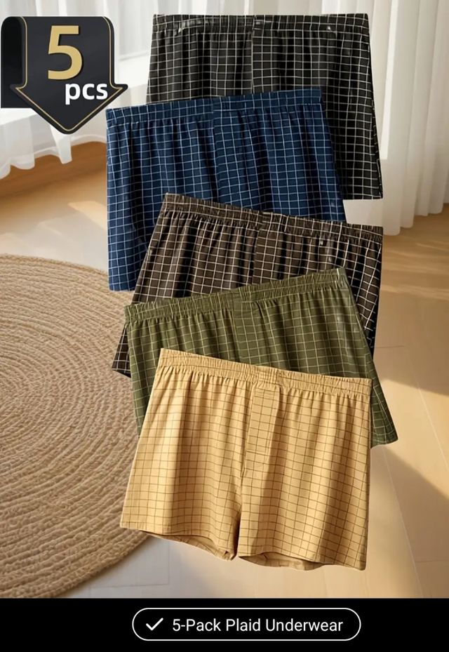 Ropa interior para hombre - 5 piezas