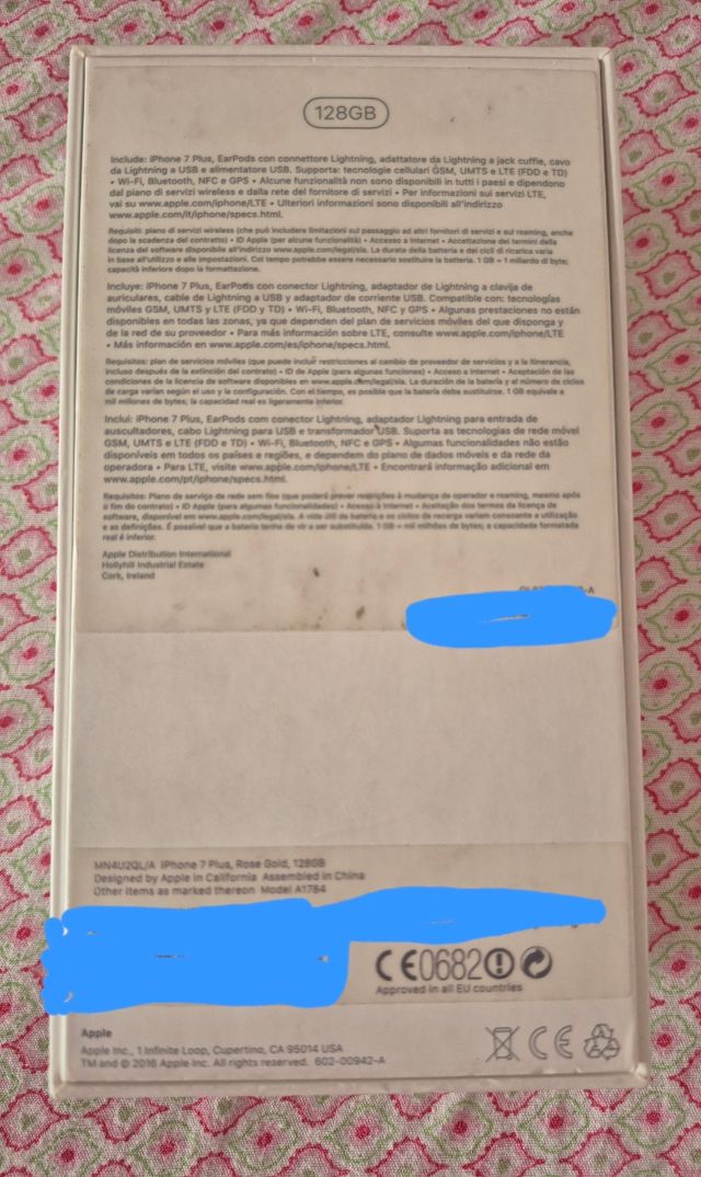 iPhone 7 Plus Rosa Gold