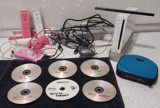 Nintendo Wii Blanca + Juegos