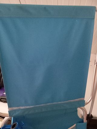 Carrello per il trasporto dei lettini da spiaggia