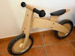 Bicicleta Equilibrio Madera Pinolino