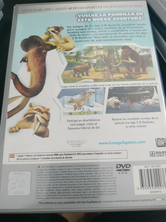 Ice Age 2 El Deshielo - PS2