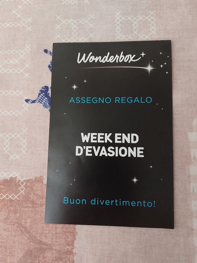 Wonderbox Week End D'Evasione