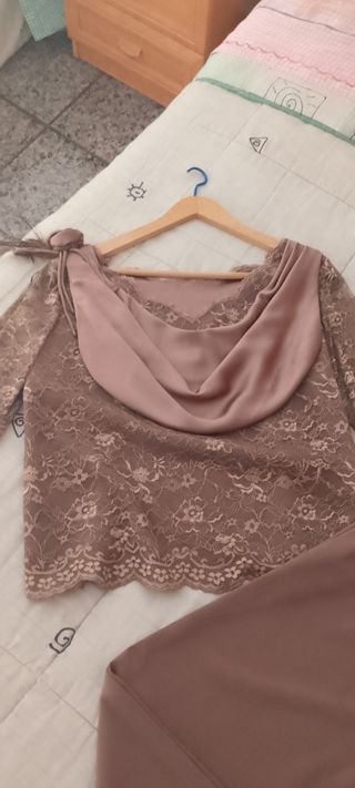 Trajes de  pantalón mujer verde diferentes colores