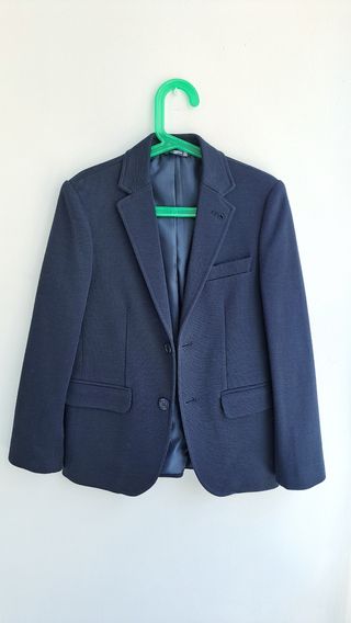Americana niño azul marino- talla 9-10