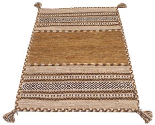 200x60 CM KILIM Lavabile In LAVATRICE Colore Gold