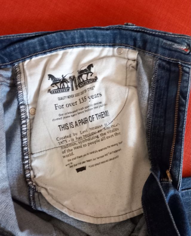 Jeans Levi's 504 blu - usati taglia US 36/32 