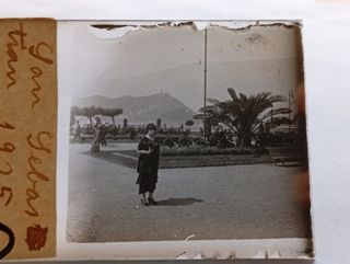 Foto estereoscópica San Sebastián 1925