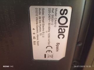 Cafetera saeco - Máquina super automática compacta