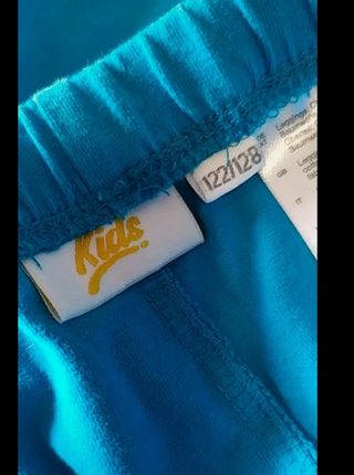 Leggins bambina 8 anni - Turchese