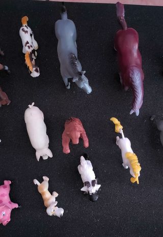 17 Figurine Animali fattoria
