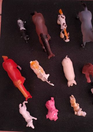 17 Figurine Animali fattoria