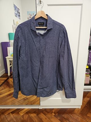 Camisa Massimo Dutti - Azul