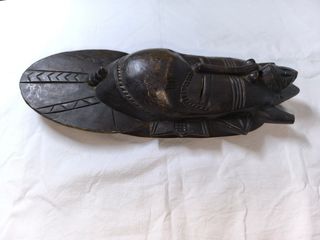 Máscara africana tribal Baulé