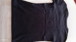 T-shirt Parigi nera. Puro cotone come nuova.