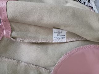Top rosa in ecopelle