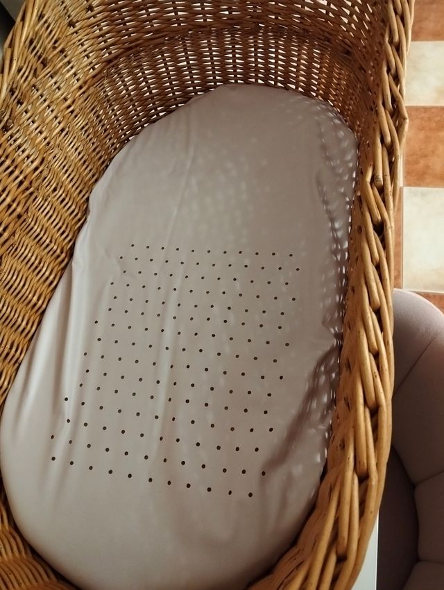 Cesto mimbre mini cuna