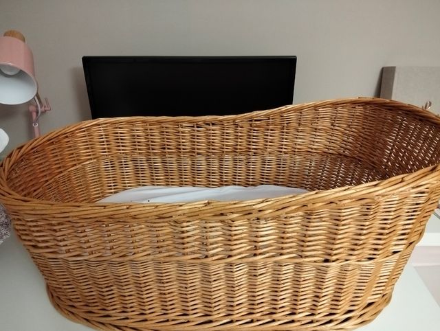 Cesto mimbre mini cuna