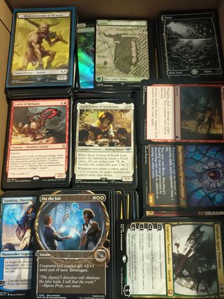 Magic lotto 2kg comuni, nc, Rare, Mitiche, foil