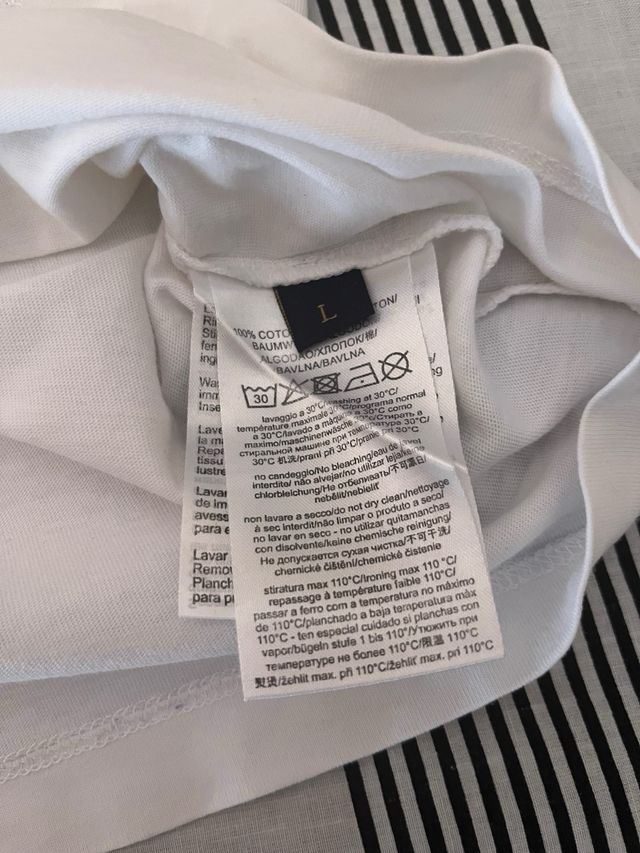 Camiseta blanca Aeronautica Militare Talla L